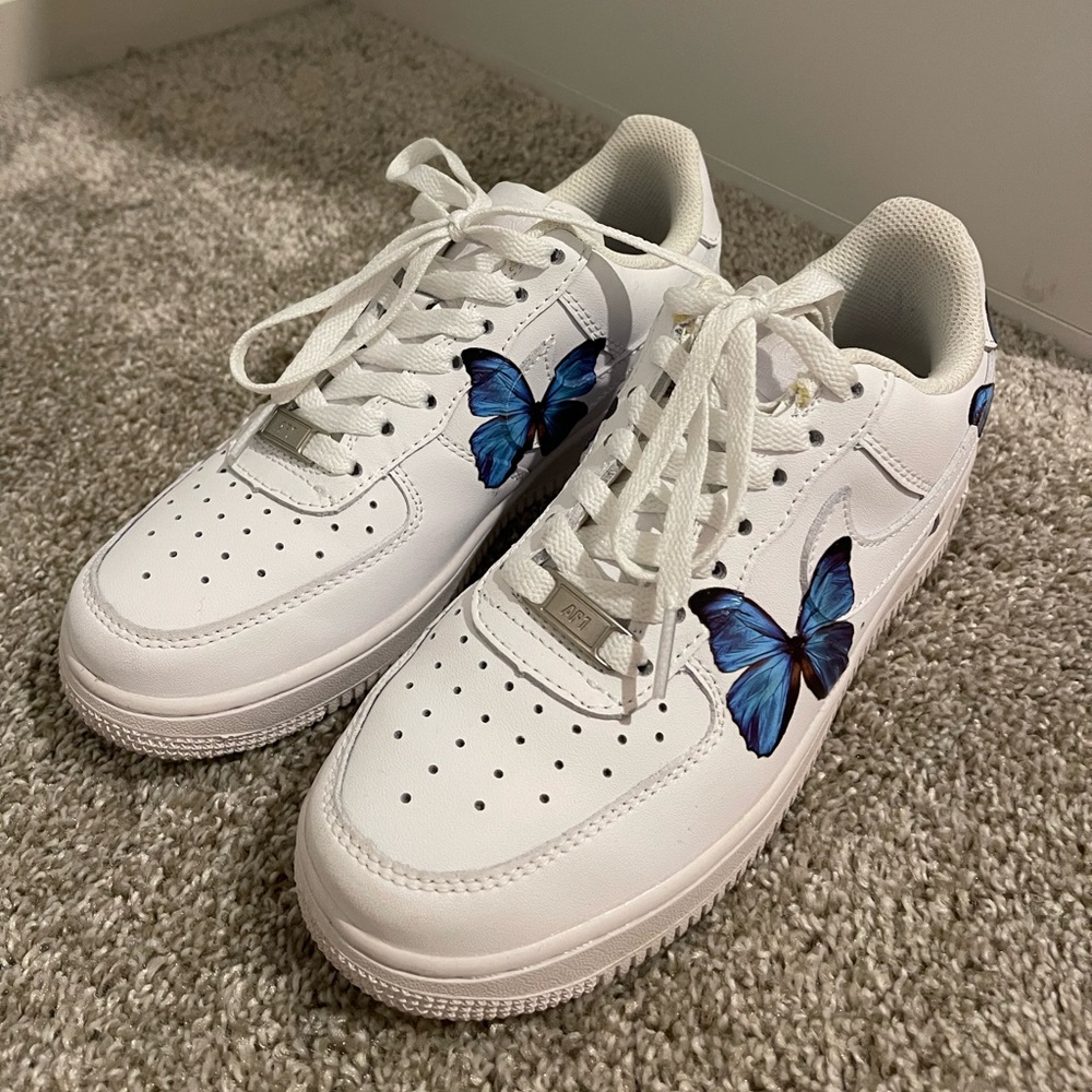 Nike Air Force 1 with Butterfly’s